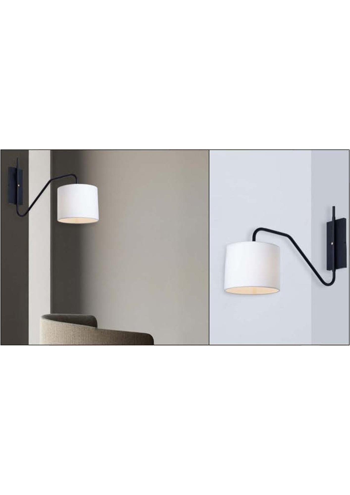 Beyond Lights - Black Wall Lamp- GL